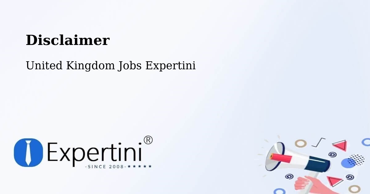 Disclaimer – Coldstream - United Kingdom Jobs Expertini